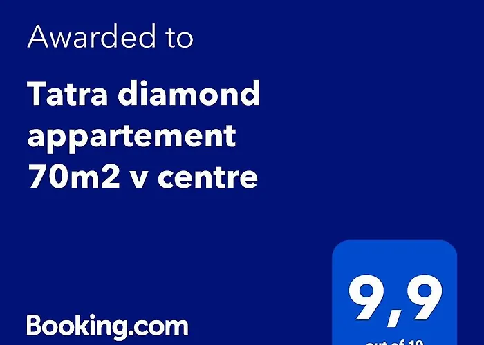 Апартаменты Tatra Diamond 70m2 V Centre Попрад